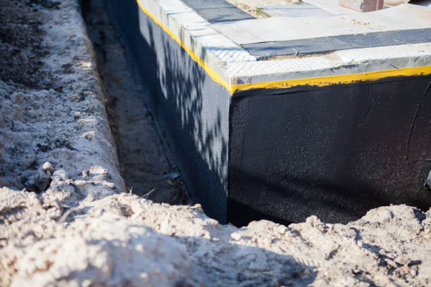 Crawl space vapor barrier installation in Hartford, WI